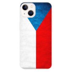 iSaprio Silikónové puzdro - Czech Flag pre Apple iPhone 13