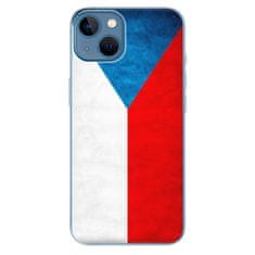 iSaprio Silikónové puzdro - Czech Flag pre Apple iPhone 13