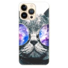 iSaprio Silikónové puzdro - Galaxy Cat pre Apple iPhone 13 Pro