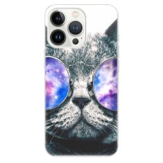 iSaprio Silikónové puzdro - Galaxy Cat pre Apple iPhone 13 Pro