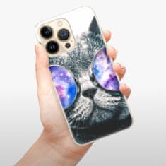 iSaprio Silikónové puzdro - Galaxy Cat pre Apple iPhone 13 Pro Max