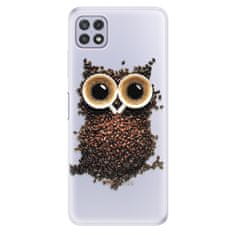 iSaprio Silikónové puzdro - Owl And Coffee pre Samsung Galaxy A22 5G