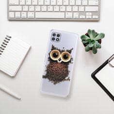 iSaprio Silikónové puzdro - Owl And Coffee pre Samsung Galaxy A22 5G