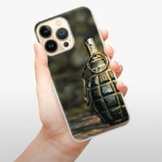 iSaprio Silikónové puzdro - Grenade pre Apple iPhone 13 Pro Max