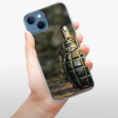 iSaprio Silikónové puzdro - Grenade pre Apple iPhone 13