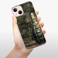 iSaprio Silikónové puzdro - Grenade pre Apple iPhone 13