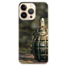 iSaprio Silikónové puzdro - Grenade pre Apple iPhone 13 Pro Max