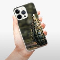 iSaprio Silikónové puzdro - Grenade pre Apple iPhone 13 Pro