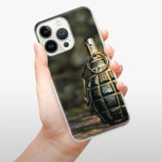 iSaprio Silikónové puzdro - Grenade pre Apple iPhone 13 Pro Max