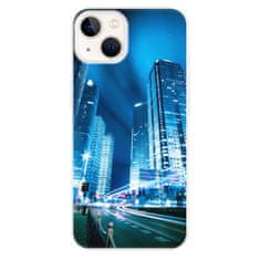 iSaprio Silikónové puzdro - Night City Blue pre Apple iPhone 13