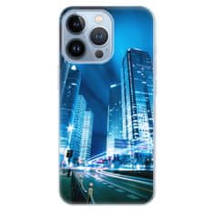 iSaprio Silikónové puzdro - Night City Blue pre Apple iPhone 13 Pro Max