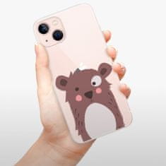 iSaprio Silikónové puzdro - Brown Bear pre Apple iPhone 13