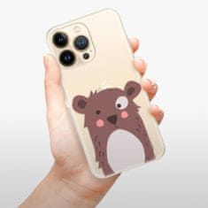 iSaprio Silikónové puzdro - Brown Bear pre Apple iPhone 13 Pro