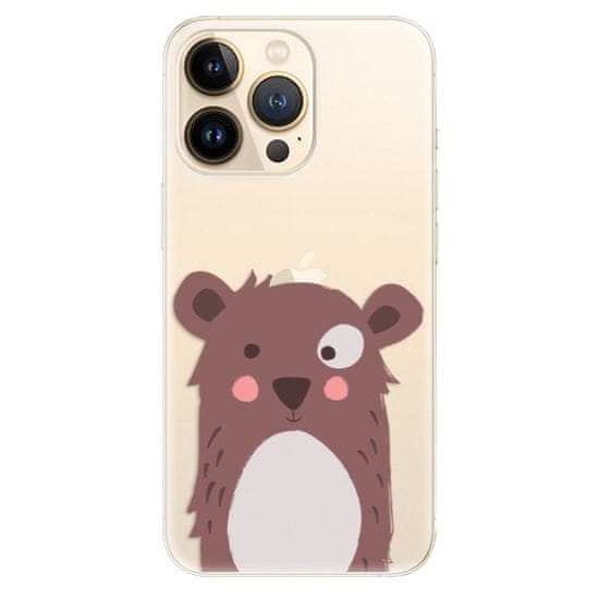 iSaprio Silikónové puzdro - Brown Bear pre Apple iPhone 13 Pro Max