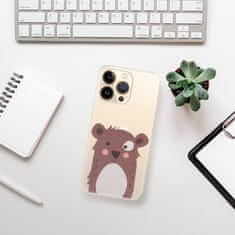 iSaprio Silikónové puzdro - Brown Bear pre Apple iPhone 13 Pro