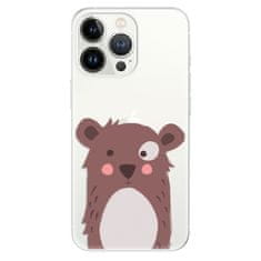 iSaprio Silikónové puzdro - Brown Bear pre Apple iPhone 13 Pro