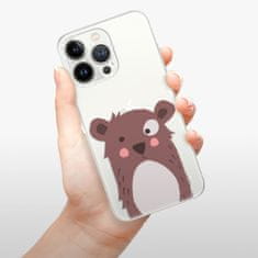 iSaprio Silikónové puzdro - Brown Bear pre Apple iPhone 13 Pro