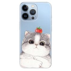 iSaprio Silikónové puzdro - Cat 03 pre Apple iPhone 13 Pro