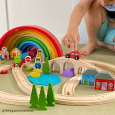 Bigjigs Rail Drevená vláčikodráha osmička