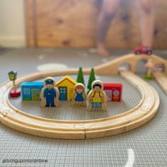 Bigjigs Rail Drevená vláčikodráha osmička