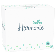 Pampers Harmonie Veľkosť 4, 160 Plienky, 9 kg-14 kg