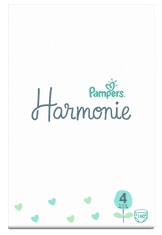 Pampers Harmonie Veľkosť 4, 160 Plienky, 9 kg-14 kg