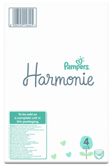 Pampers Harmonie Veľkosť 4, 160 Plienky, 9 kg-14 kg