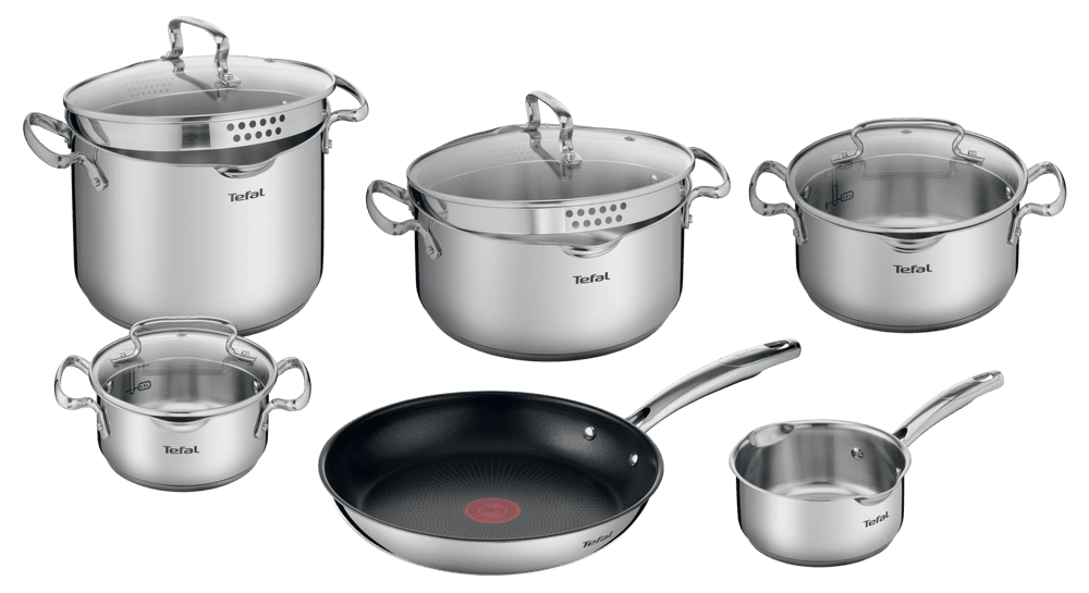 Tefal Sada nádobí 10ks Duetto+ G732SA55