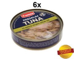 SOKRA  Tuniak v extra virgin olivovom oleji 160 g, 6ks