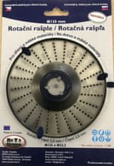 MAGG ROTO - Rotačná rašpľa 125x22,2mm - 2,0mm - čepeľ jemná, R-2.0/125-Z