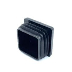 SVX Záslepka štvorcová čierna 35x35x1-2mm 10 ks