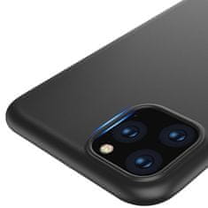 IZMAEL Silikónové puzdro Soft Case pre Apple iPhone 11 - Čierna KP22114