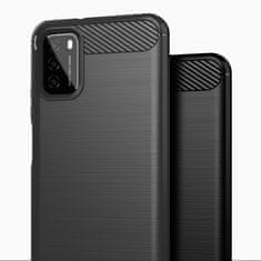 IZMAEL Carbon Shield TPU puzdro pre Xiaomi Poco X3 NFC - Modrá KP9410