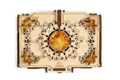 UGEARS 3D puzzle Amber box - Jantárová skrinka