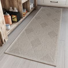 Chemex Koberec Lanový Stylový Přírodní Sisal T709B Efg Béžová 60x200 cm