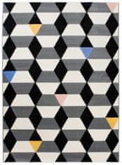 Chemex Koberec Pastello Geometric Pastel Dywany 33479/071 Biela 160x225 cm