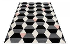 Chemex Koberec Pastello Geometric Pastel Dywany 33479/271 Biela 160x225 cm