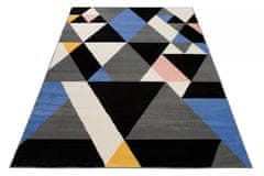 Chemex Koberec Pastello Geometric Pastel Dywany 33512/071 Ocelově Šedá 120x170 cm