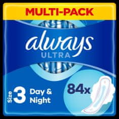 Always Ultra Hygienické Vložky Day & Night (V3) s krídelkami 84 ks