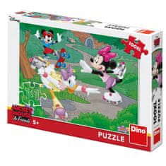 Minnie športuje: puzzle 100XL kusov