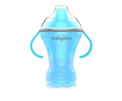 BabyOno 1457 SIP CUP HARD LIFT 260ML PŘÍRODNÍ KOJENÍ BabyOno