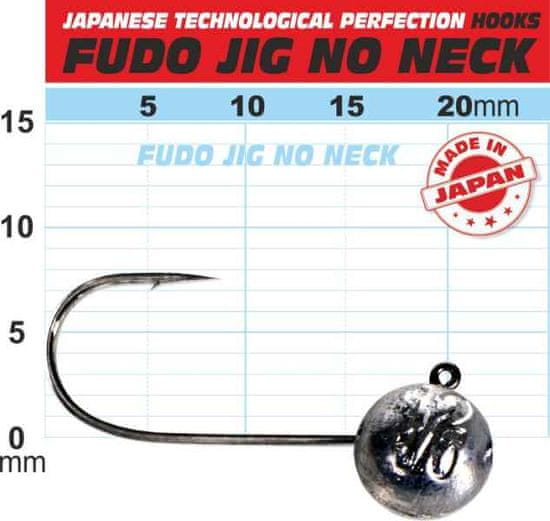 Fudo 5ks jiggové hlavy bez krčka veľ.6 - 1,5g