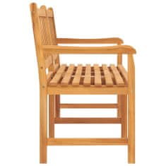 Vidaxl 3-miestna záhradná lavica so stolom, 150 cm, teak