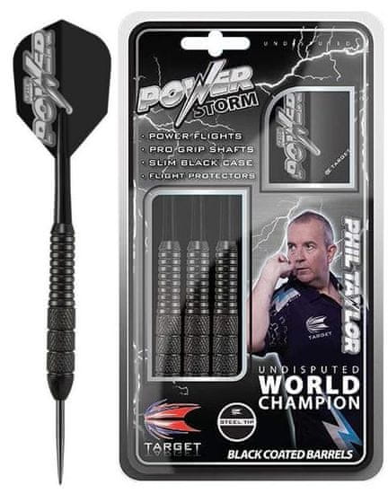 Target – darts 200282- Šípky Target POWER BLACK BOLT 22 gram