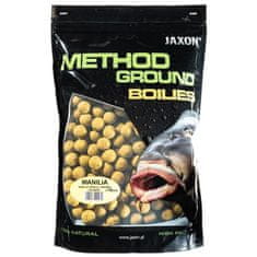 Jaxon proteínové boilies vanilka 16mm method ground 1kg