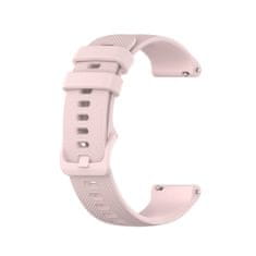 BStrap Silicone Land remienok na Garmin Venu 2S, light pink