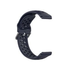 BStrap Silicone Dots remienok na Garmin Venu 2S, dark blue