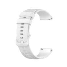 BStrap NEOGO SmartWatch Glam / Glam 2 Silicone Land remienok, White