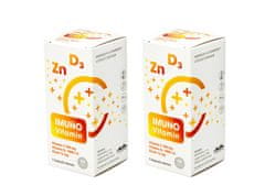 IMUNO Vitamín  (vitamín C + D + Zinok) 2×60 ks + DARČEK