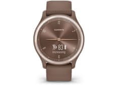 Garmin vivomove Sport, Cocoa/Peach Gold